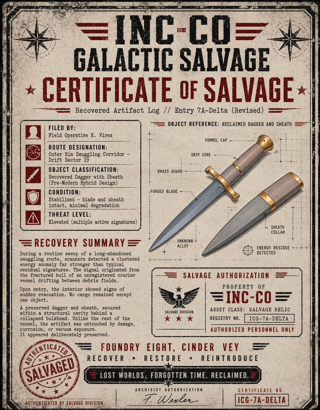 Dagger | ICG-7A-DELTA